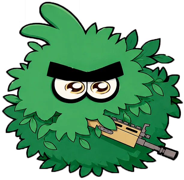 An angry bush carrying a rifle